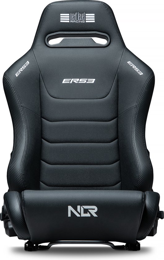 Next Level Racing - ERS3 Elite Verstelbare Racestoel - Ergonomisch - PU leer - Zwart van Next Level Racing — afbeelding 4