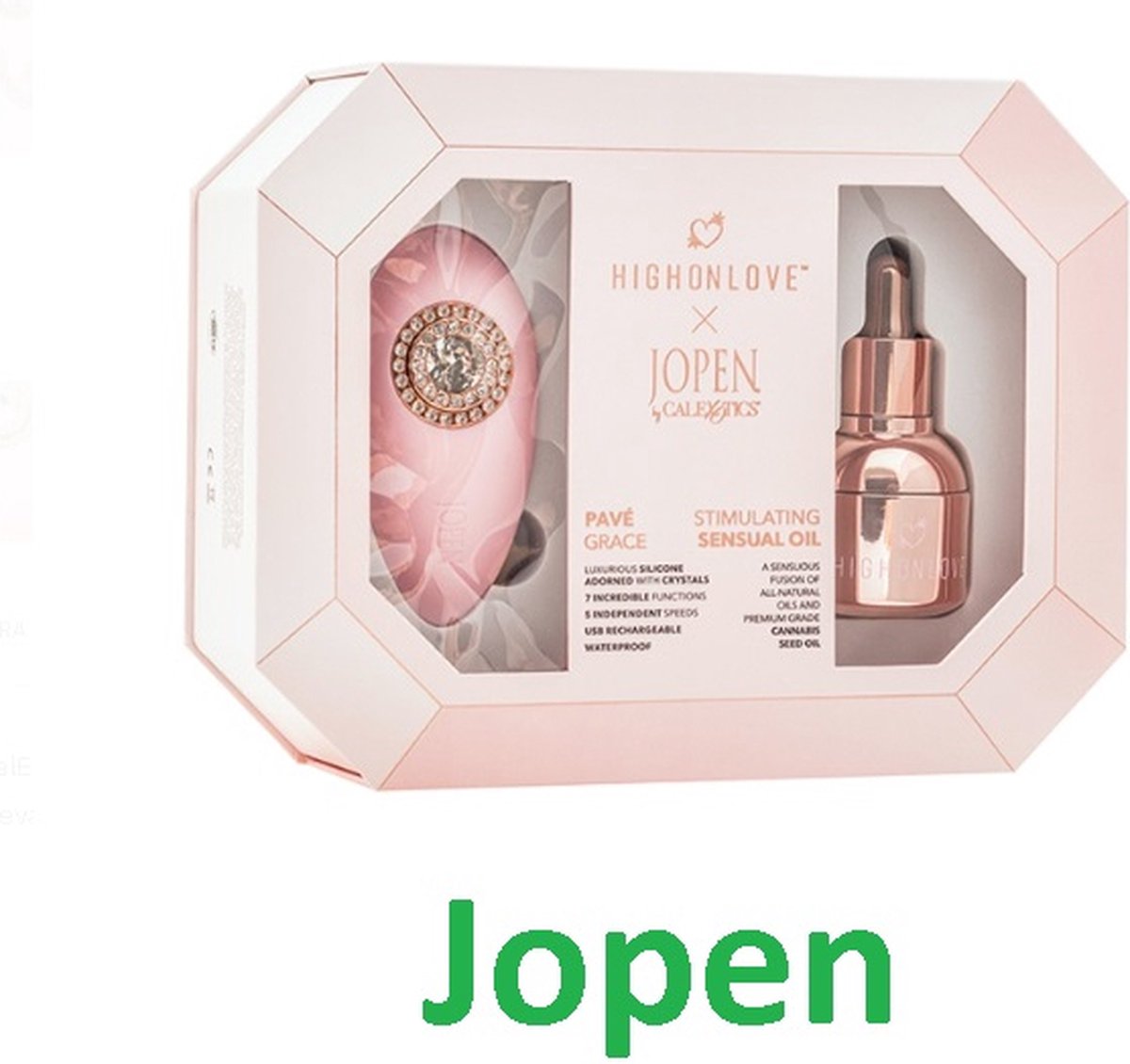 HighOnLove HOL x CEN Olie met Clitoris Stimulator