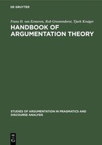 Studies of Argumentation in Pragmatics and Discourse Analysis7- Handbook of Argumentation Theory