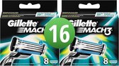Gillette Mach3 - 16 stuks - Scheermesjes