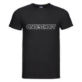 Onbeschoft T-shirt - 100% Katoen - Maat 4XL - Classic Fit - Zwart