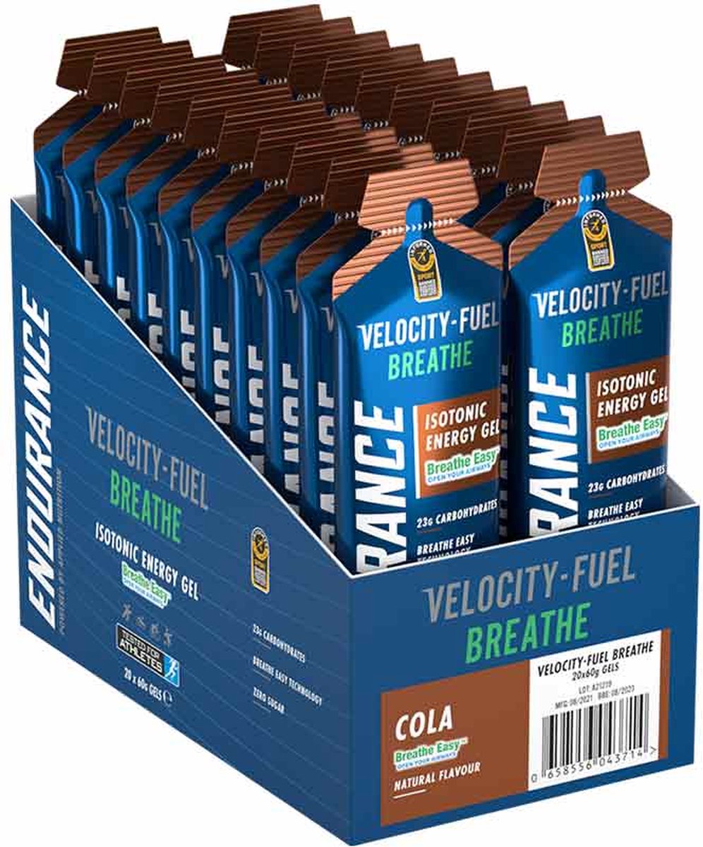 Goedkoopste Endurance Gels Energy 20x 60ml Cola