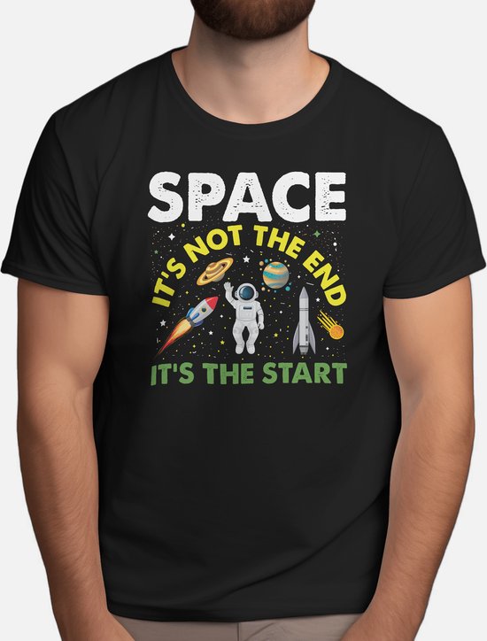 L'espace n'est pas la fin - T-shirt - Astronaute - SpaceExplorer - SpaceTravel - SpaceMission - NASA - Space Explorer - Voyage spatial - ESA