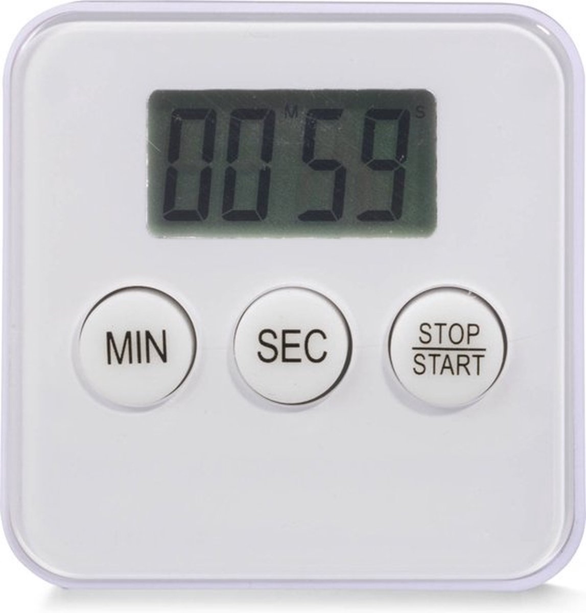 Magnetische Kookwekker Inclusief Standaard | Digitale Kook Wekker Timer | Digitaal | Wit — cadeau in Cadeau-ideeën - foto 2