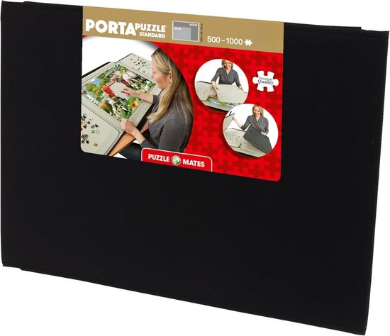 Foto: Diversegoods puzzelmat puzzelkoffer puzzelbord puzzelrol puzzelmat voor legpuzzel premium