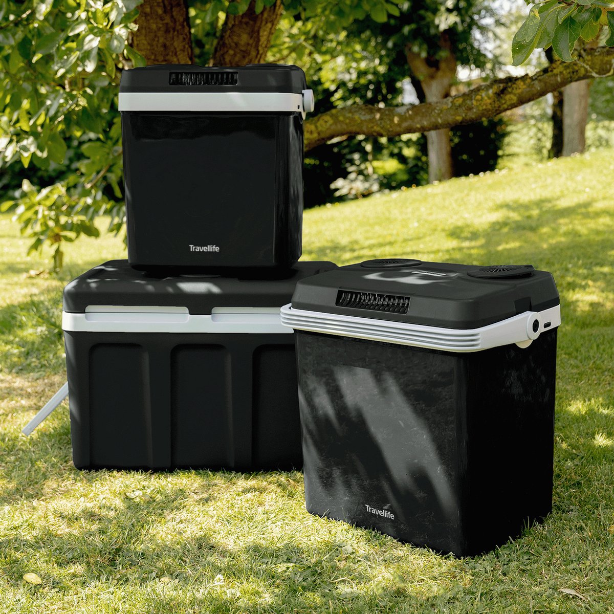 Travellife TL32 Thermo-Elektrische Koelbox Antraciet - 25L - AC/DC - 12V/230V - Geschikt voor 1,5 L flessen – foto 4