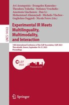 Lecture Notes in Computer Science 14163 - Experimental IR Meets Multilinguality, Multimodality, and Interaction