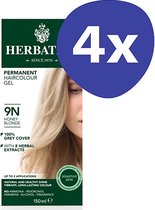 Herbatint Haarverf - Honingblond (4x 150ml)