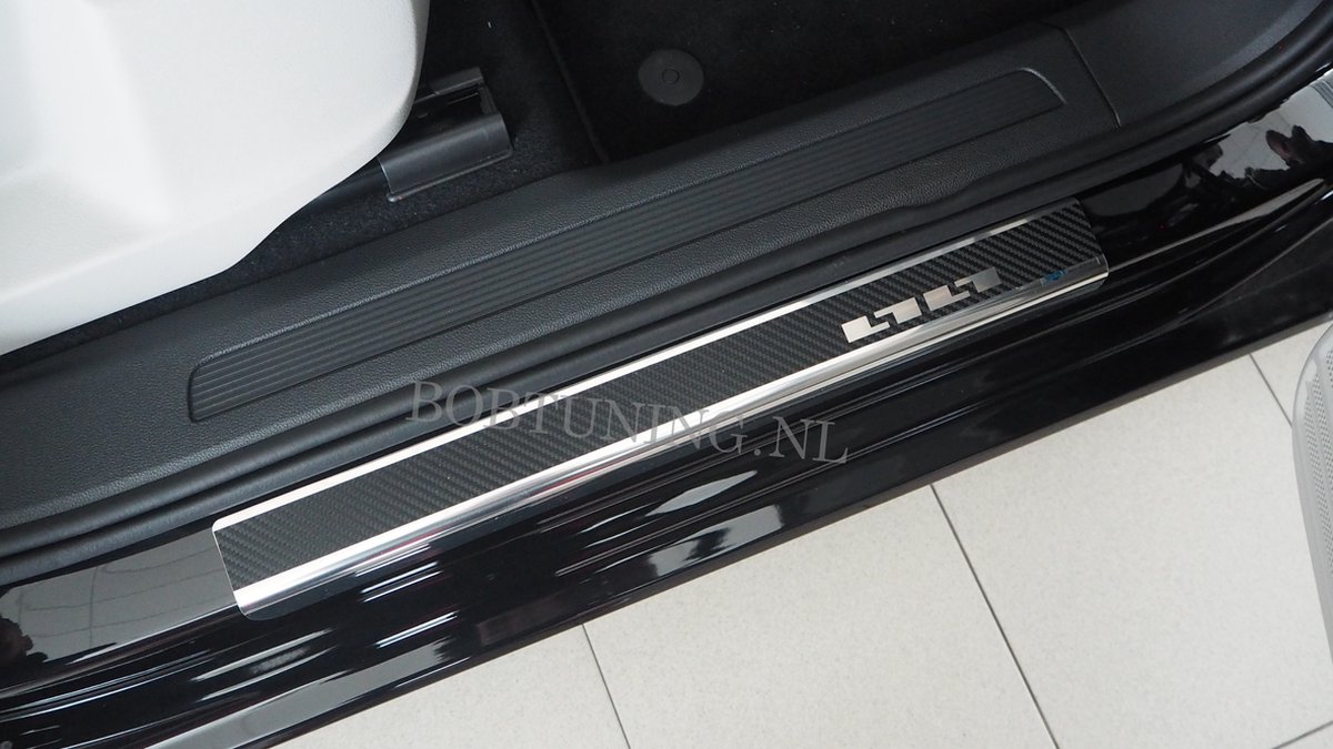 Rvs Carbon instaplijsten SKODA KAMIQ 2019+