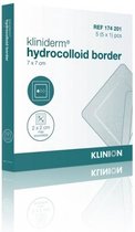 Pansement hydrocolloïde standard Kliniderm Hydro Border 7x7cm Klinion