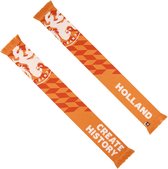 Nederlands elftal sjaal create history logo - maat one size - maat one size