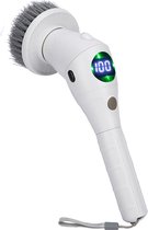 YAR Brosse de nettoyage électrique – Brosse à récurer – Machine à polir – Machine à récurer – Épurateur avec poignée