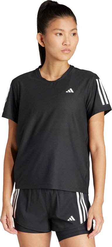 adidas Performance Own The Run T-Shirt - Dames - Zwart- L