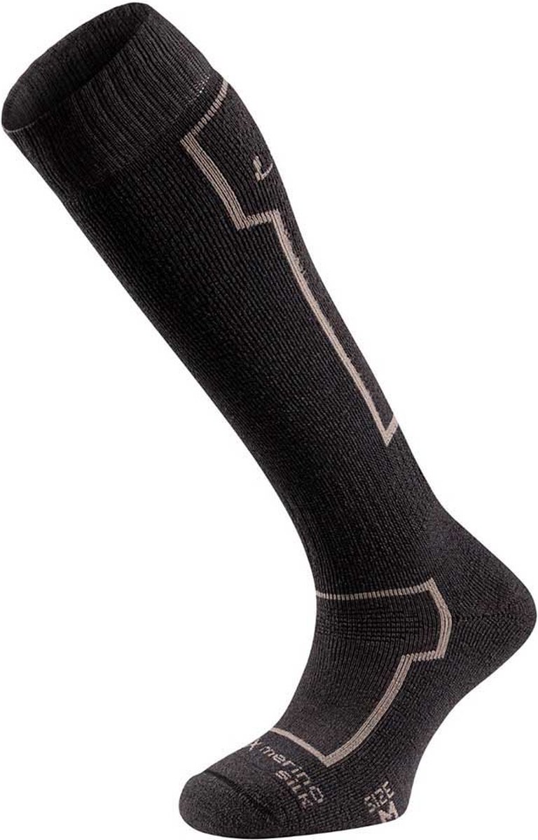 Lurbel Manaslu Six Lange Sokken Zwart EU 36-38