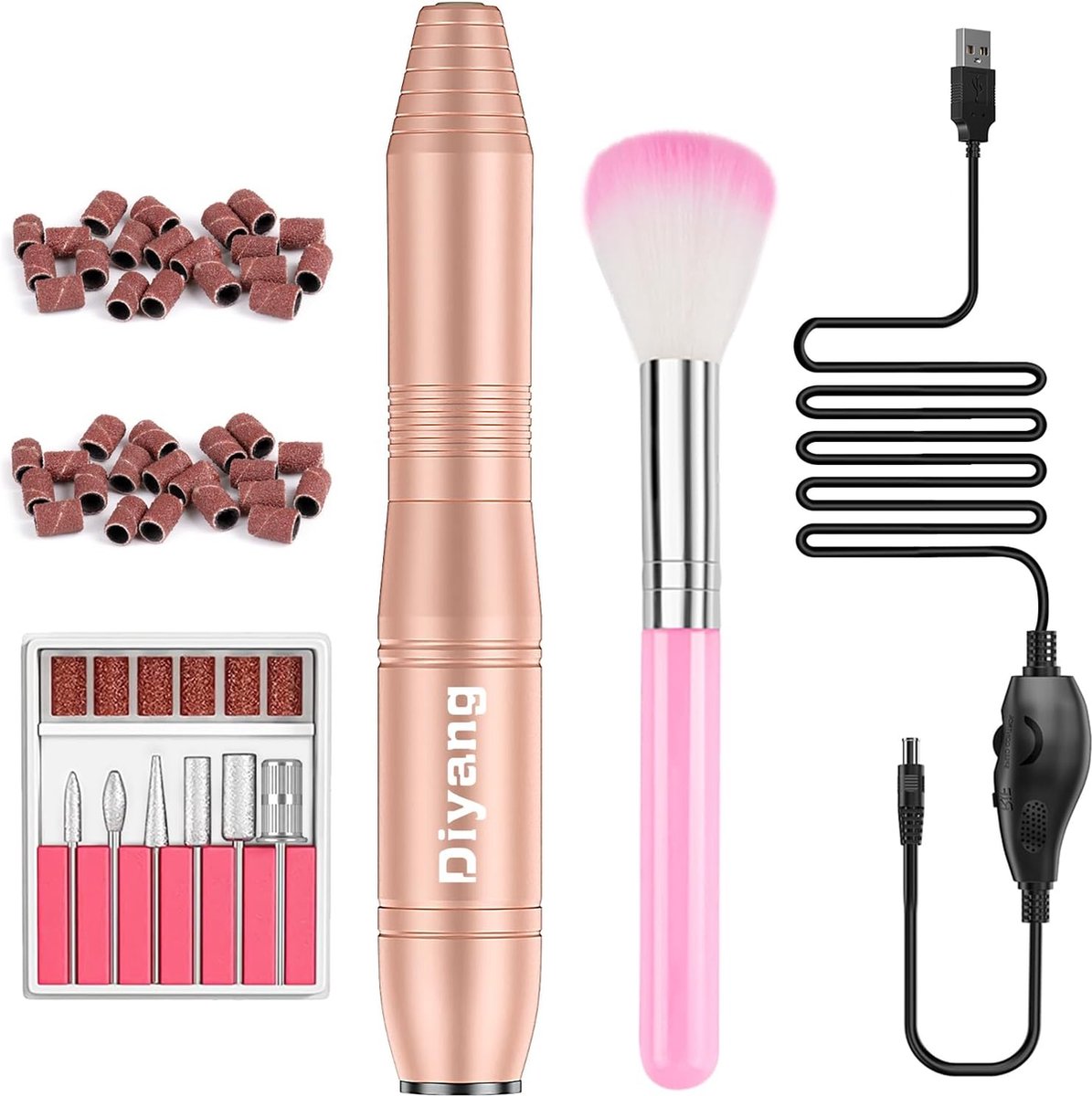 Goedkoopste Nagelvijl voor Acryl-, Gel- en Natuurlijke Nagels 20,000 rpm