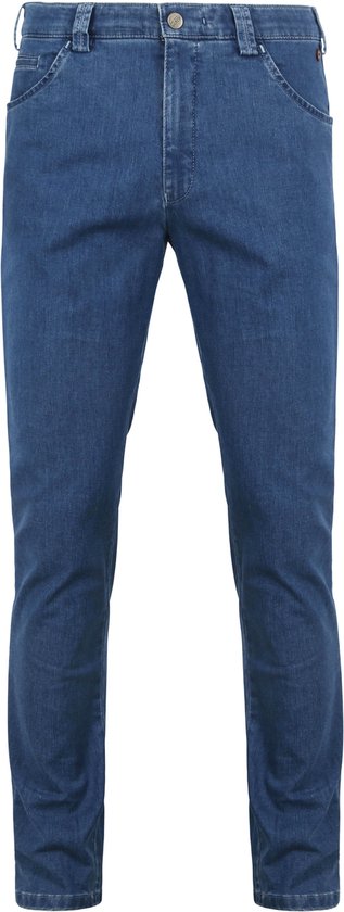 Meyer - Jeans Dublin Blauw - Heren - Maat 26 - Slim-fit