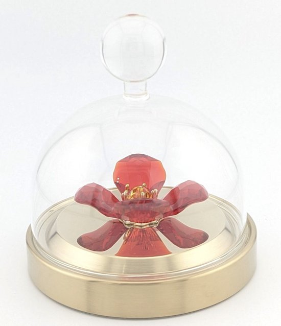 Swarovski bell jar red poppy 5646022