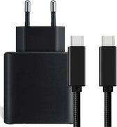 45W USB-C Adapter met Lange USB C Kabel 3 Meter - Tablet Lader - Voor A9 Plus, A9, Pro 11, Pro 12.9, Mini 6, Air 4, Air 5, S9 Plus, S9 Ultra - Wit