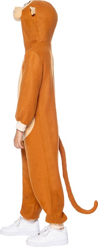 FUNIDELIA Combinaison Singe pour Enfants - Costume de Singe - 135 - 152 cm