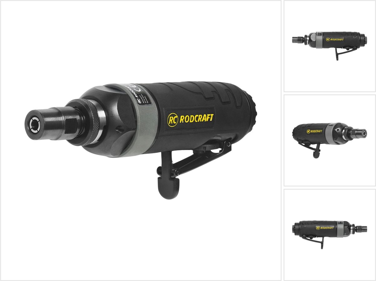 Rodcraft RC7028 Werkzeug Schleifmaschine Druckluft Stabschleifer ( 8951000275 ) 6 mm Solo 1/4" Anschlussgewinde