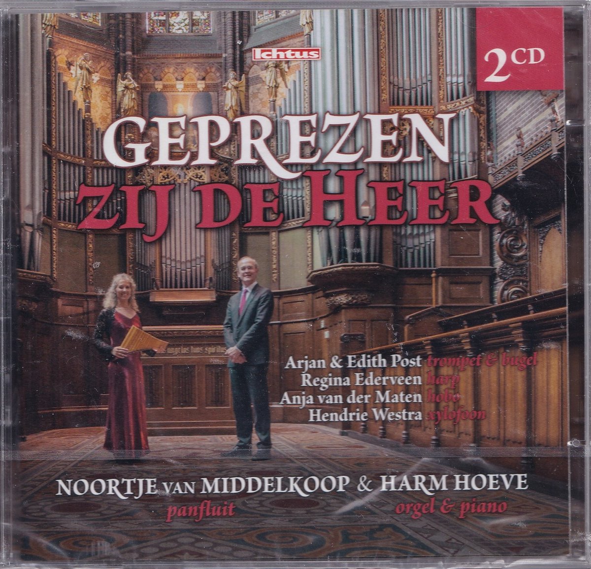 2CD Geprezen zij de Heer - Noortje van Middelkoop (panfluit), Harm Hoeve (orgel)