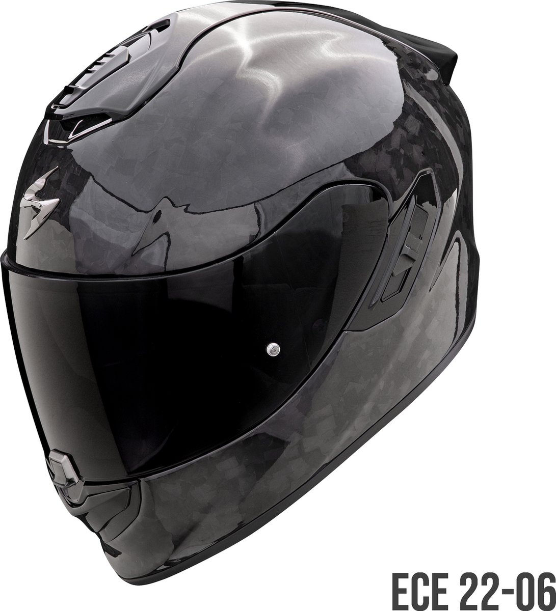 Scorpion Exo-1400 Evo II Onyx Carbon Air Solid Black XS - Maat XS - Helm