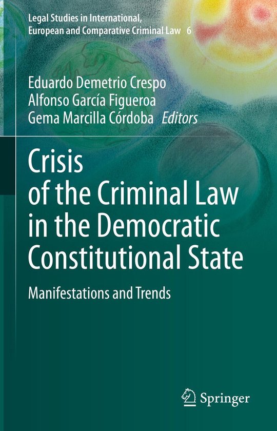 Law and Criminology (R0) - Crisis of the Criminal Law in the ... - cover