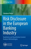 UNIPA Springer Series - Risk Disclosure in the European Banking Industry