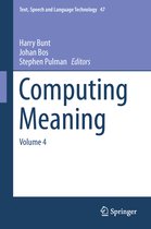 Text, Speech and Language Technology- Computing Meaning