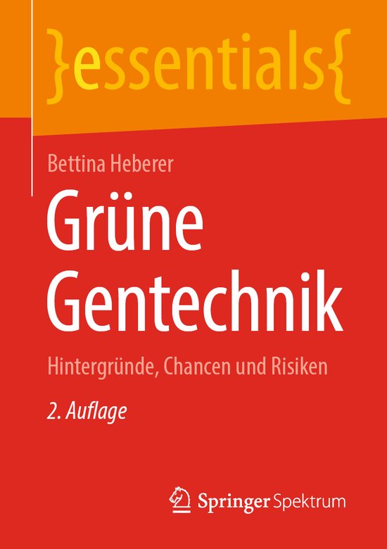 essentials- Grüne Gentechnik - cover