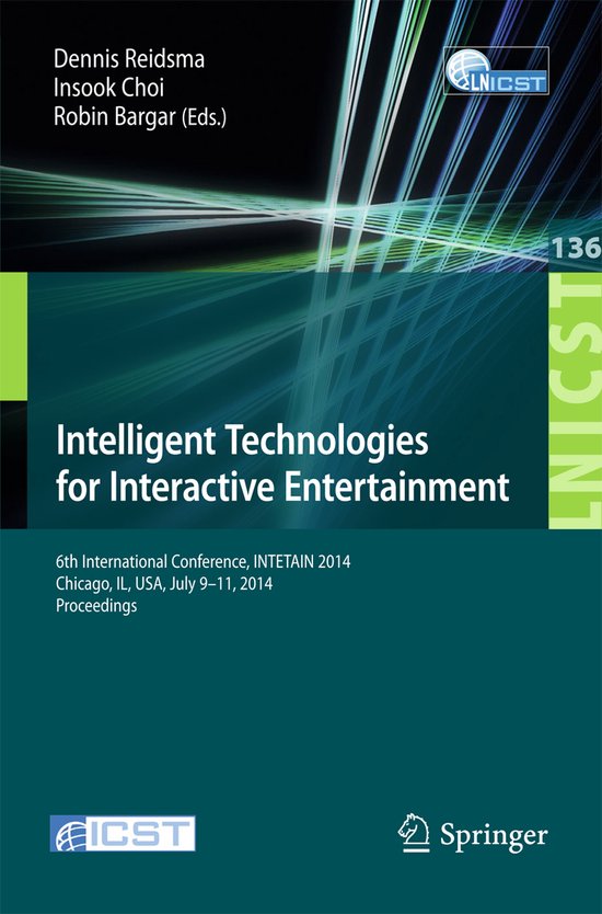 Intelligent Technologies for Interactive Entertainment - cover