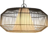 Plafondlamp DKD Home Decor 42 x 42 x 23 cm Zwart Gouden Ijzer 50 W