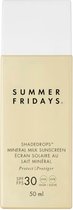 Summer Fridays ShadeDrops™ Broad Spectrum SPF 30 Mineral Milk Sunscreen - Beschermende Mineralen voor je Huid