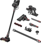 Bol.com Zedar S900+ Steelstofzuiger draadloos 300Watt met 4 verschillende opzetstukken - Draadloze stofzuiger - zonder zak op ac... aanbieding