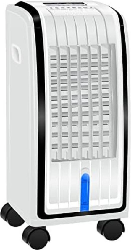 Airconditioning zonder afvoerslang - Aircooler met koelelementen - Aircooler zonder afvoerslang - ‎34 x 34 x 79 cm - 65 Watt - 240 Volt - Wit