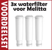 VOORDEELSET van 3 ECCELLENTE waterfilters geschikt voor Melitta Pro Aqua waterfilter 6762511