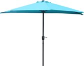 Concept-U - Demi parasol de balcon bleu CATANE