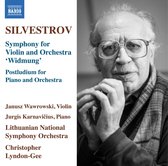 Janusz Wawrowski, Lithuanian National Symphony Orchestra, Christopher Lyndon-Gee - Silvestrov: Symphony For Violin And Orchestra 'Widmung' / Postludium for Piano and Orchestra (CD)
