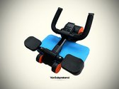 Ab Roller - Multifunctioneel - Voor Buikspieren - Ab Roller Wheel - Buikspiertrainer - Buikspierroller - Buikspierwiel - Inclusief kniemat en timer