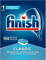 Finish Classic Regular - Tablettes pour lave-vaisselle - Pack pour 3 mois - 100 pièces
