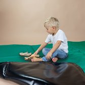 KidZ ImpulZ Speelkleed buiten - Buitenkleed baby - Waterafstotend & Afneembaar - 140x200 cm- Smaragdgroen