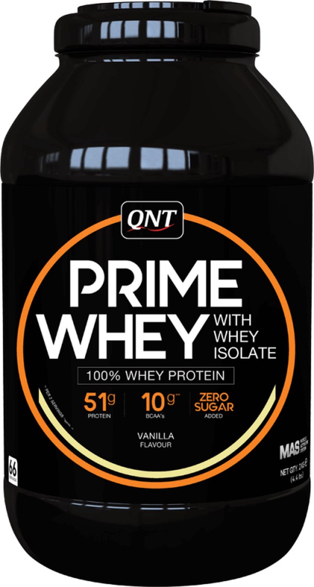 Goedkoopste QNT Prime Whey (2kg) Vanille