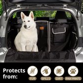 Auto Boot Liner Protector voor huisdieren, taxi, passagiers, zware vracht- Items antislip duurzaam krasbestendig. Back Car Seat Cover voor de meeste auto's/SUV's (universele grootte), zwart - Travel Accessoires