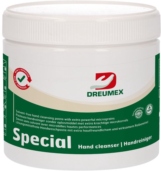 Dreumex Handzeep voor zware vervuiling - 600ml - Oplosmiddelvrij en huidvriendelijk