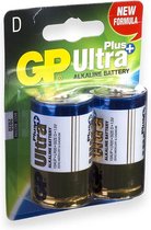 GP D Ultra Plus Alkaline Batterij 20 Stkus