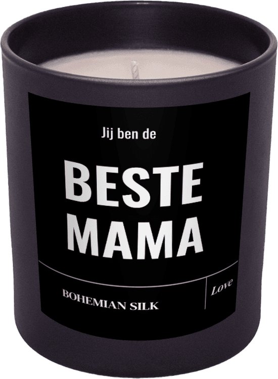 Kaars met Etiket: Jij bent de Beste Mama - Origineel Moederdag Cadeau - makeyour.com - Premium Kaars - makeyour.com