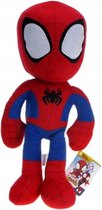 Spiderman Marvel Spidey and Friends Pluche Knuffel 35 cm {Superheld Avengers Endgame Plush Toy | Speelgoed knuffelpop voor kinderen jongens meisjes | Spider man, Hulk, Captain America, Iron Man, Thor}