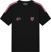 Malelions Sport Fielder T-Shirt Black Mauve Maat S