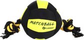 Flamingo Matchball Aqua - Speelgoed Honden - Hs Matchball Aqua Zwart/geel 18cm - 1st