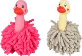 Flamingo - Flamingo Wilmar - Speelgoed Honden - Hs Latex Struisvogel Ass 2kl 16cm - 1st - 1pce